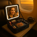 LuxCase® - Cosmetiquera Con Espejo Led + Regalos